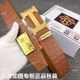Hermes Crocodile Leather Belt with Gold Buckle - AAA Replica (6)_th.jpg